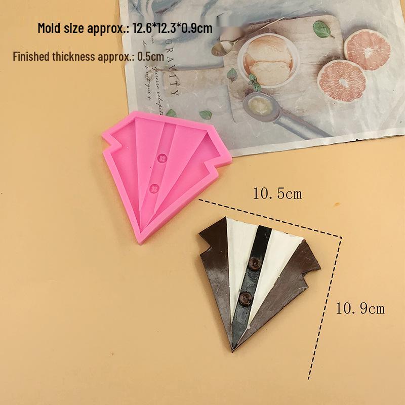 Silicone Mold for Hat, Bow Tie, Collar Cake & Chocolate Fondant