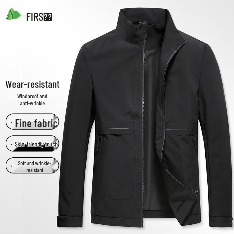 Shanshan Men's Windproof Anti-Wrinkle Jacket