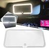 LED Car Sun Visor Vanity Mirror with 3 Light Modes and 60 LEDs Rechargeable Cosmetic Makeup Car Mirror Charging Vanity Mirrors Interior Mirrors6