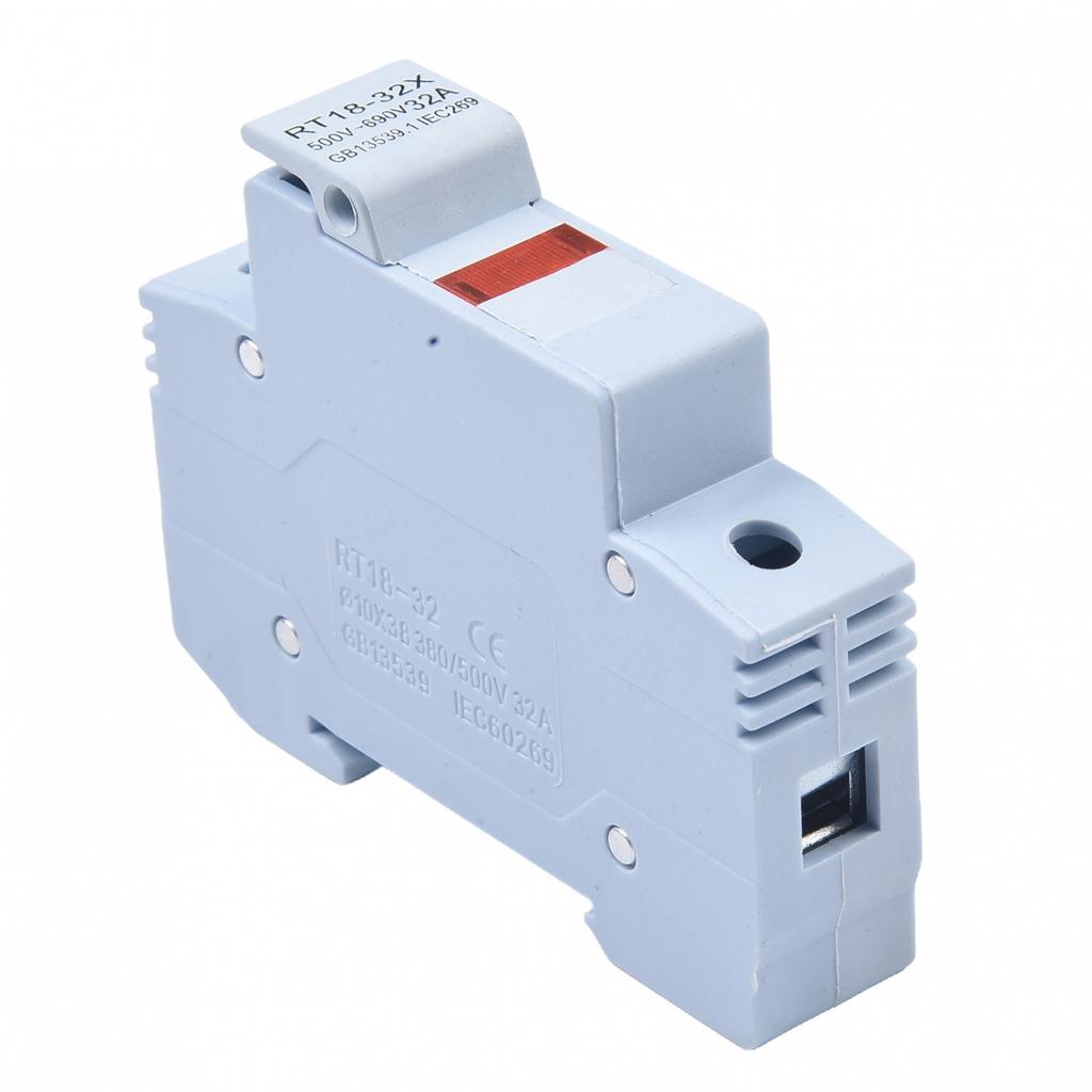 RT18-32X 1P 32A 10x38mm Držiak poistky na DIN lištu so svetelnou LED indikáciou