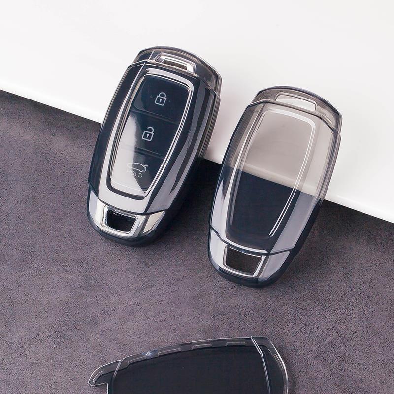 Housse de clé de voiture pour Hyundai Creta, ix35, Elantra, Venue, Kona, Fiesta, Verna, IX
