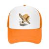 Retro Marsh Duck Flight Emblem Mesh Baseball Cap Casual Hat Outdoor  For Womens Unisex FeUnisex