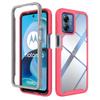 Non-slip Transparent Armor Shockproof Phone Case For Motorola Moto G14 G54 G84 6.5 Inches TPU Bumper Hard Plastic Back Cover