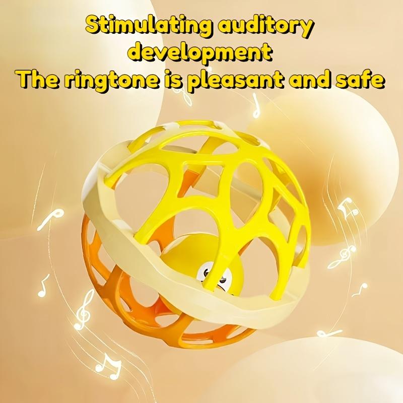 Baby Vibrating Hand Bell Toy - Sensory & Hearing Development Toy with Grip Training,  Ideal Birthday Gift for Infants