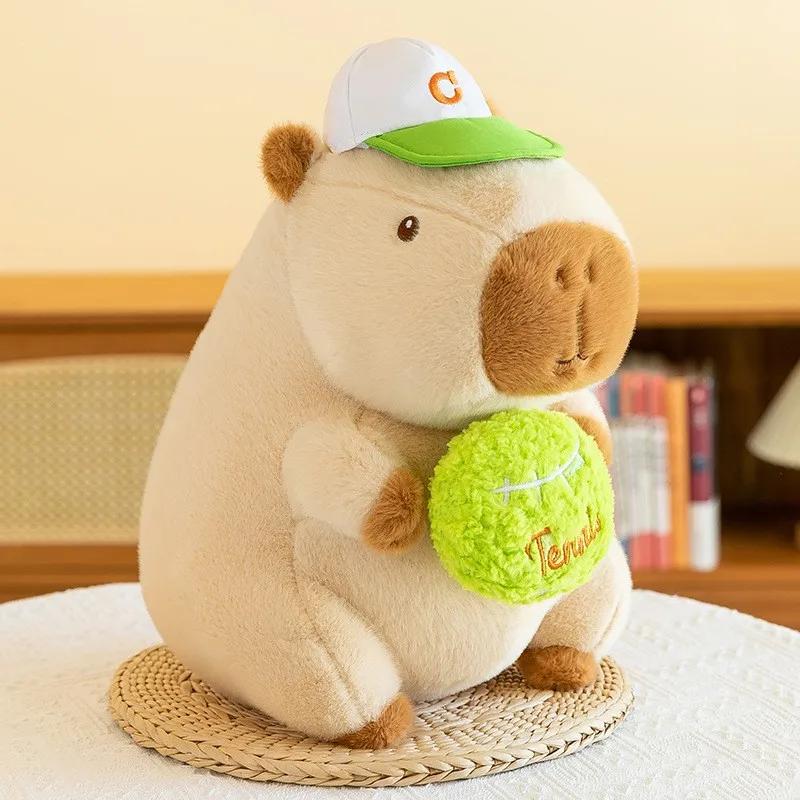 Kapibala Capybara Plush Toy Cute Internet Celebrity Capybara Jun Doll Ugly Cute Doll Guinea Pig Doll Boys Girls Anime Kawaii