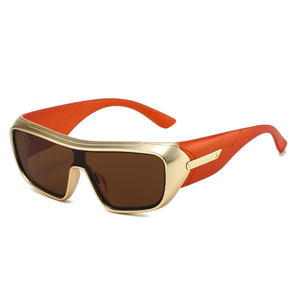 New Luxury Sports Sunglasses Women Men Wrap Goggles Anti Wind Cycling Glasses Steampunk Styles Cool Fashion Shades Oculos