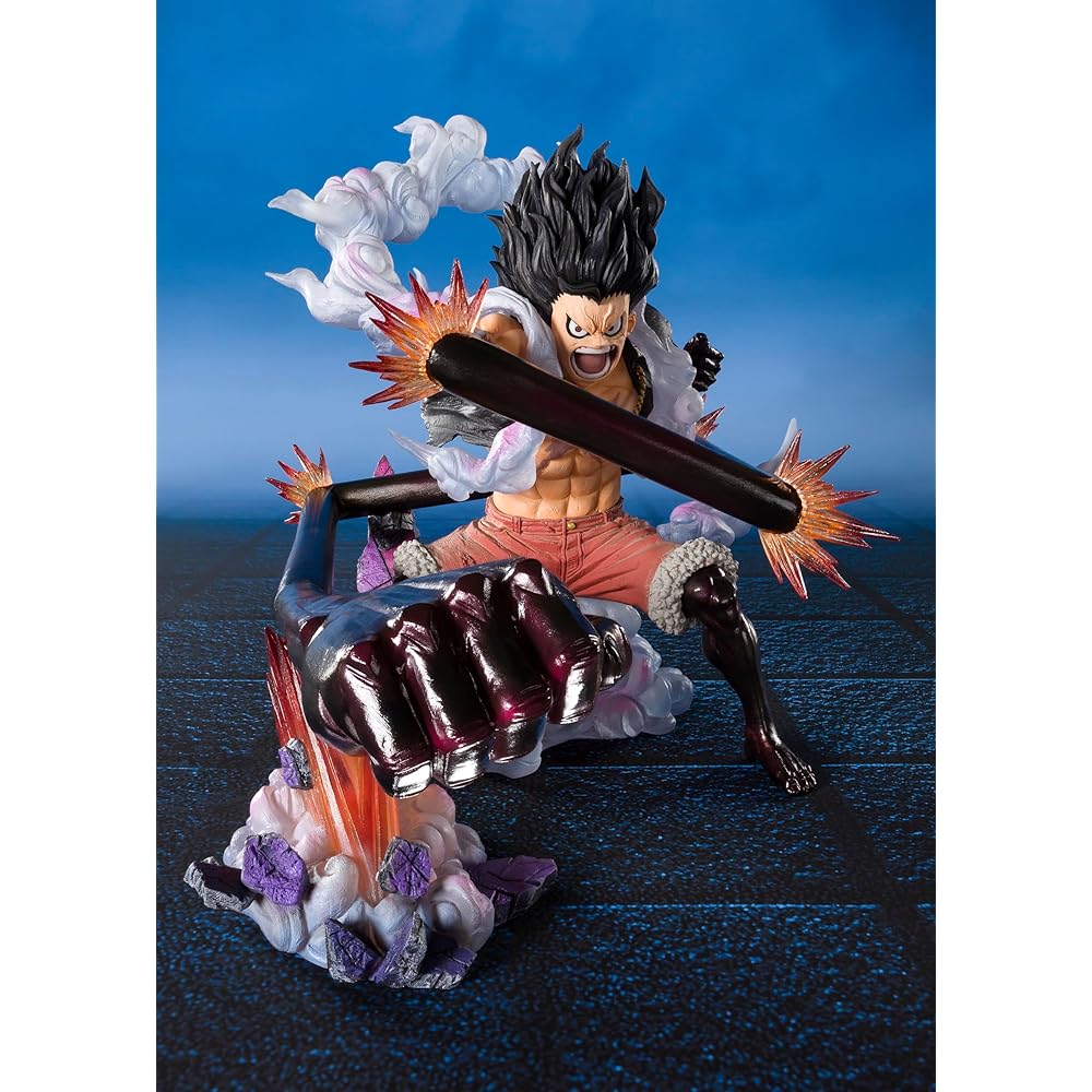 TAMASHII NATIONS FiguartsZERO ONE PIECE [Super Fierce Battle] Monkey D. Luffy Gear 4 -Snake Man King Cobra- (Re-release) Approx. 160mm PVC & ABS Paint