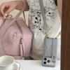Crossbody Long Lanyard Quilted Leather Wristletband Cards Solt Phone Case for iPhone 17 Pro Max 16 15 14 13 12 Shockproof Cover