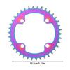 Universals Interfaces Bicycles Chainring Aluminum Alloys Single Speed Chainring for Quiet Operations