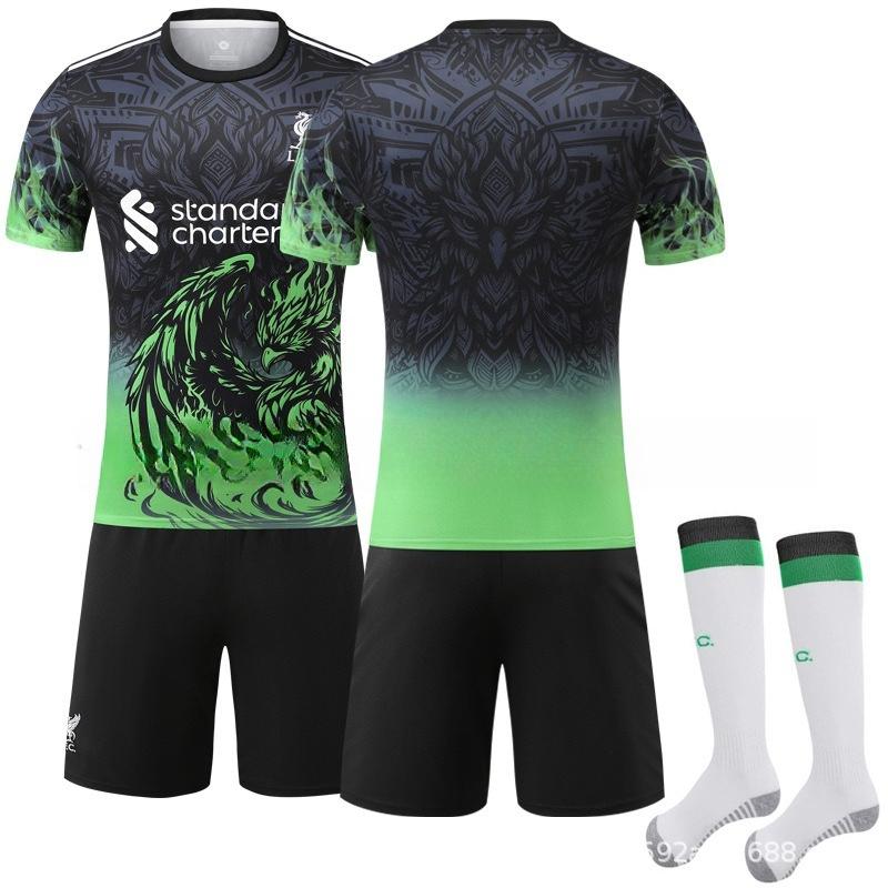 Liverpool Special Edition Goalkeeper Jersey - A. Becker, Black and Green