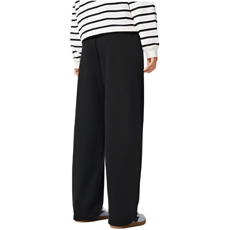 Li Ning Sports Trend Series Embroidered Logo Knitted Sports Pants Women pants AKLW178-3