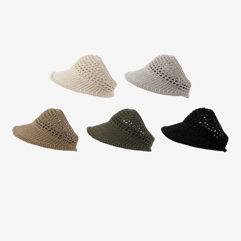 Hollow Top Hat Women's Summer Outdoor Sun Hat Breathable Duck Tongue Sun Hat