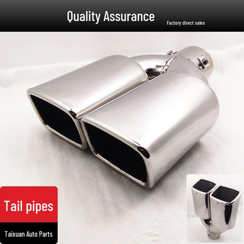 

Двойной серебристый патрубок для Tiida, Sunny, Corolla, Swift, Jinxiang, Lingao, Mazda M2 Tai Cheng