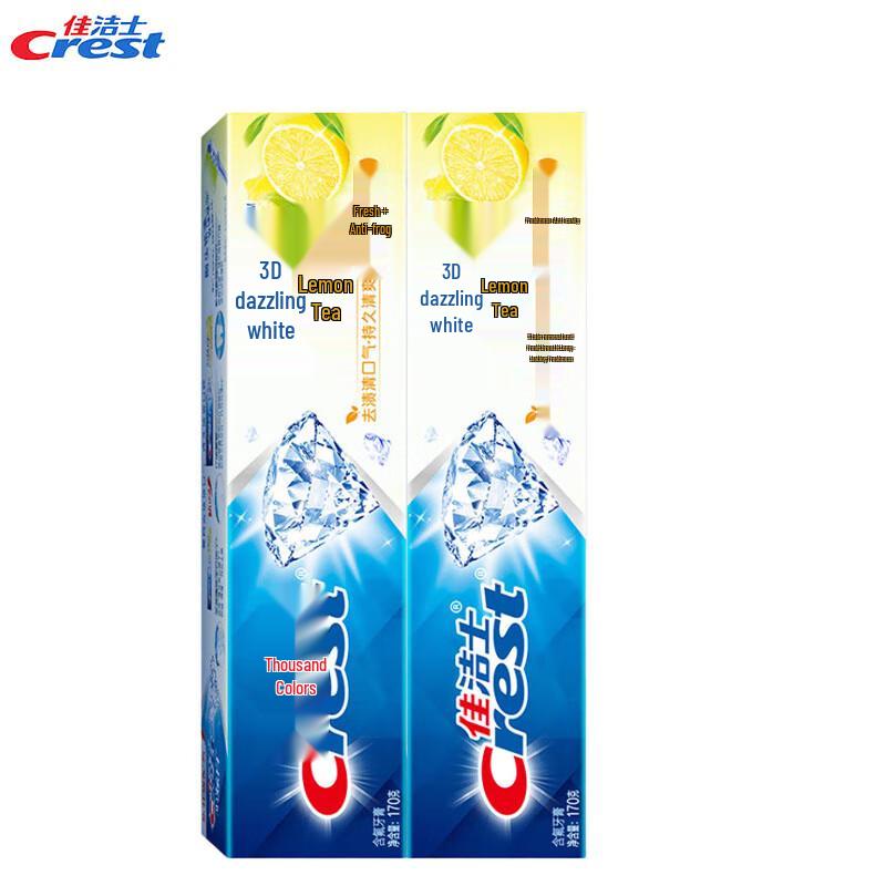 

Crest 3D White Lemon Tea Mint Toothpaste (2-Pack)