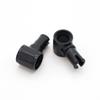 100pcs No.15100 Pin with Friction Ridges and Pin Hole Technical Parts Bricks Bulk Accessories MOC Building Block Model Toy