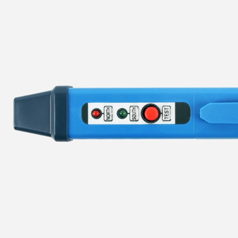 Plastic Magnetic Polarity Tester Portable Design Easy One Button Operation Suitable For Industrial Electrical & Home Use