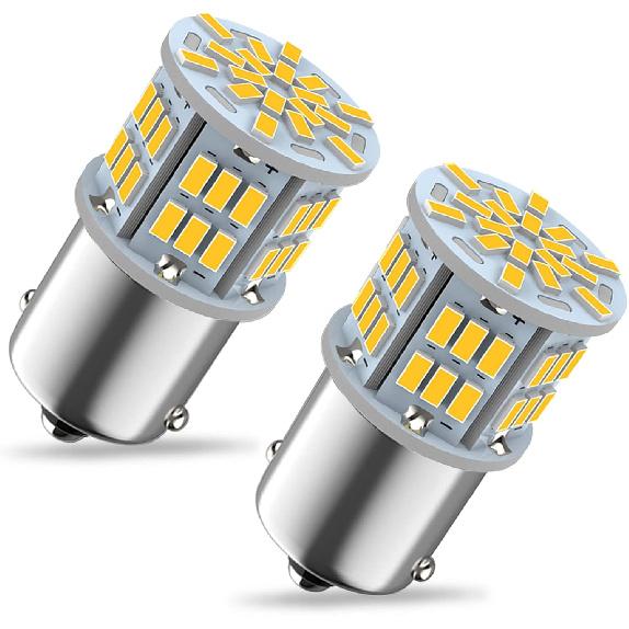 1156 Led Bulb Reverse Light, 1141 1003 7506 BA15S Bulbs, 12V-24V 54SMD Used for Truck Car Backup Reverse Lights, Tail Parking Lights,Camper Trailer