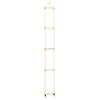 VidaXL Rope Ladder for Children Solid Wood and PE 30x168 Cm