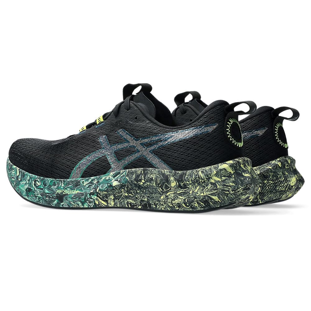 Asics Official Store Exclusive NOOSA TRI 16 Running Shoes Size 2E Green Men's 28.0 Black/Jasper
