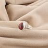 Black Rhodonite Gemstone 925 Sterling Silver Jewelry Designer Proposal Ring For Her RR-76-27