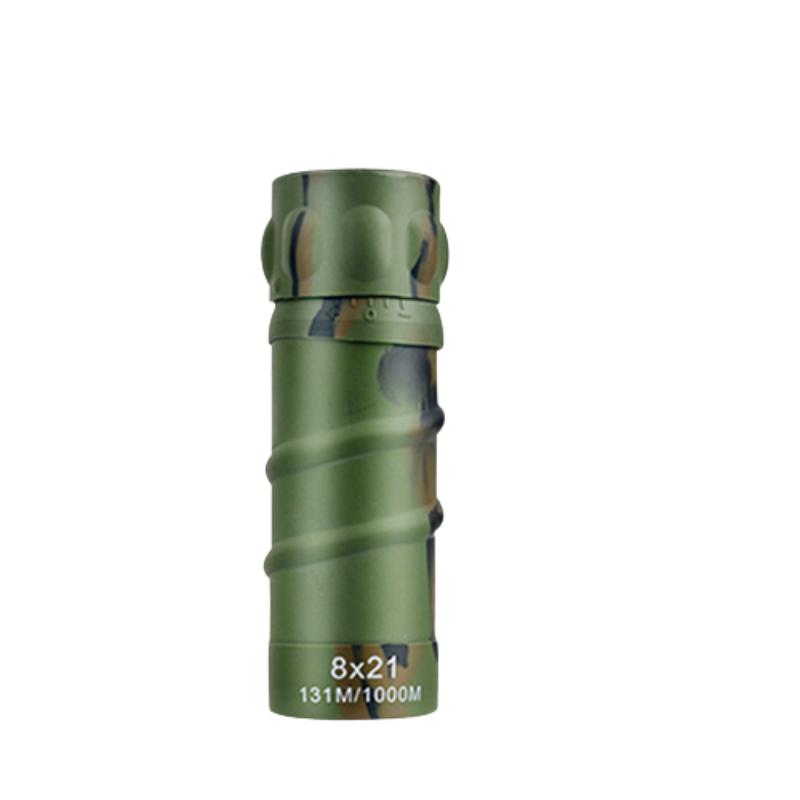 Přenosný monokulární dalekohled 8x21 mini, vysoké zvětšení, vyhlídkový dalekohled s vysokým rozlišením, univerzální pro výlety
