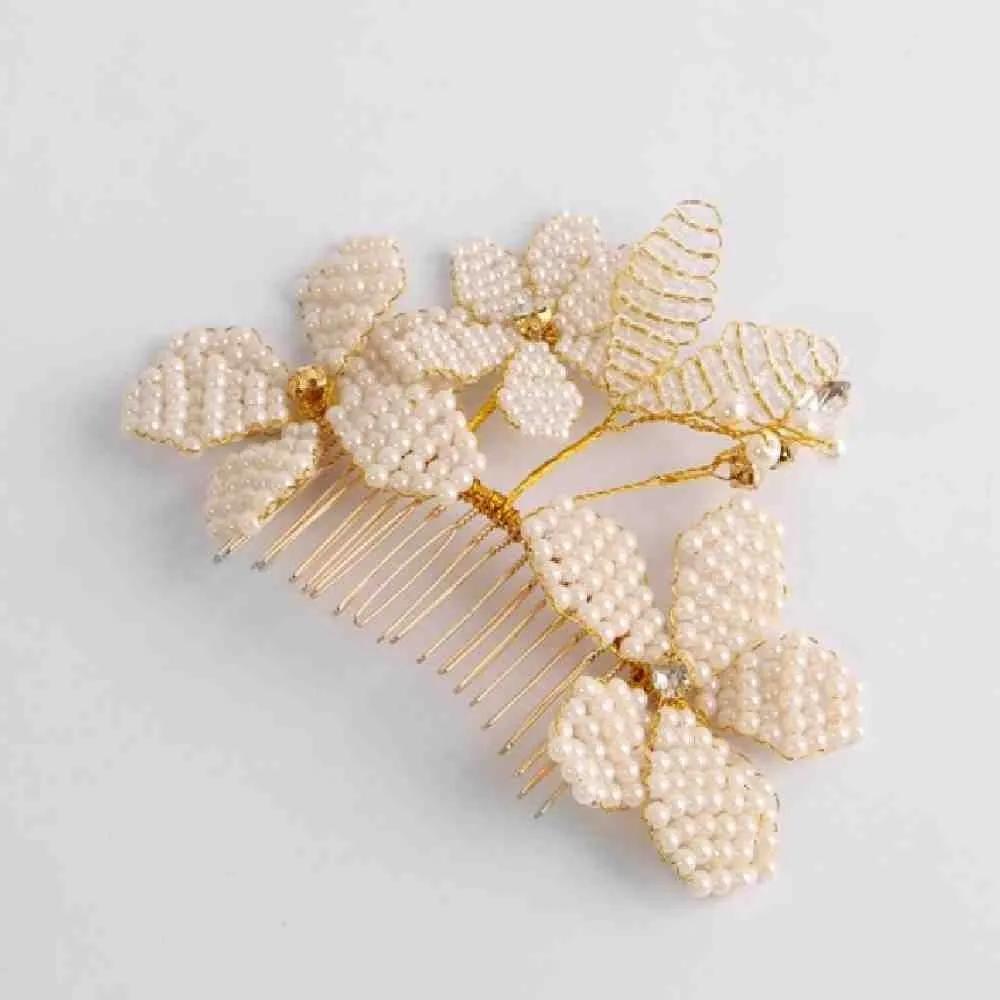Chamol flower petal pearl hairpin updo hairpin hair clip luxury hairpin pretty hair clip
