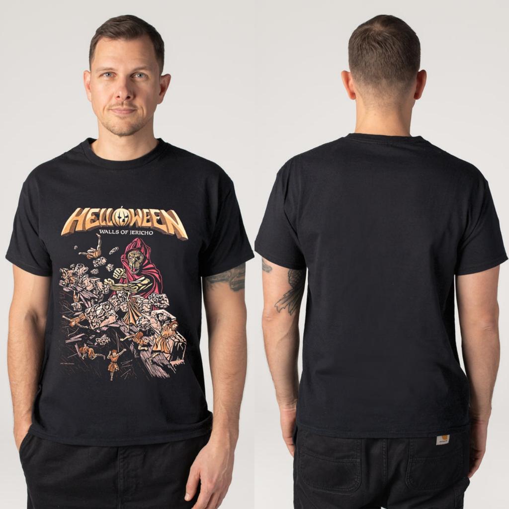 Summer Y2k Helloween Graphic Cotton Tshirt Unisex Summer Short Sleeve Fashion Brand Tee Luxury Casual Vintage Tees