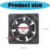 Powerful 60mm Computer Cooling Fan For Gaming PC Servers Heat Dissipation Computer Router CPU Cabinet Accessories