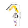 Parrot Bell Toys Birds Chewing Hanging Cage Bite Accessories Parakeet Beads Play Parrotlet Enrichment Toys  Pet Bird Supplies