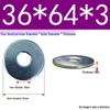 Galvanized Flat Metal Washer Spacer M3-M60