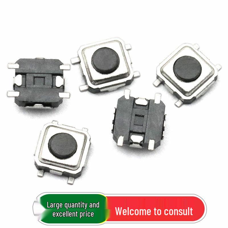 3x3x1.5mm Waterproof Tactile Micro Switch - 10 Pack