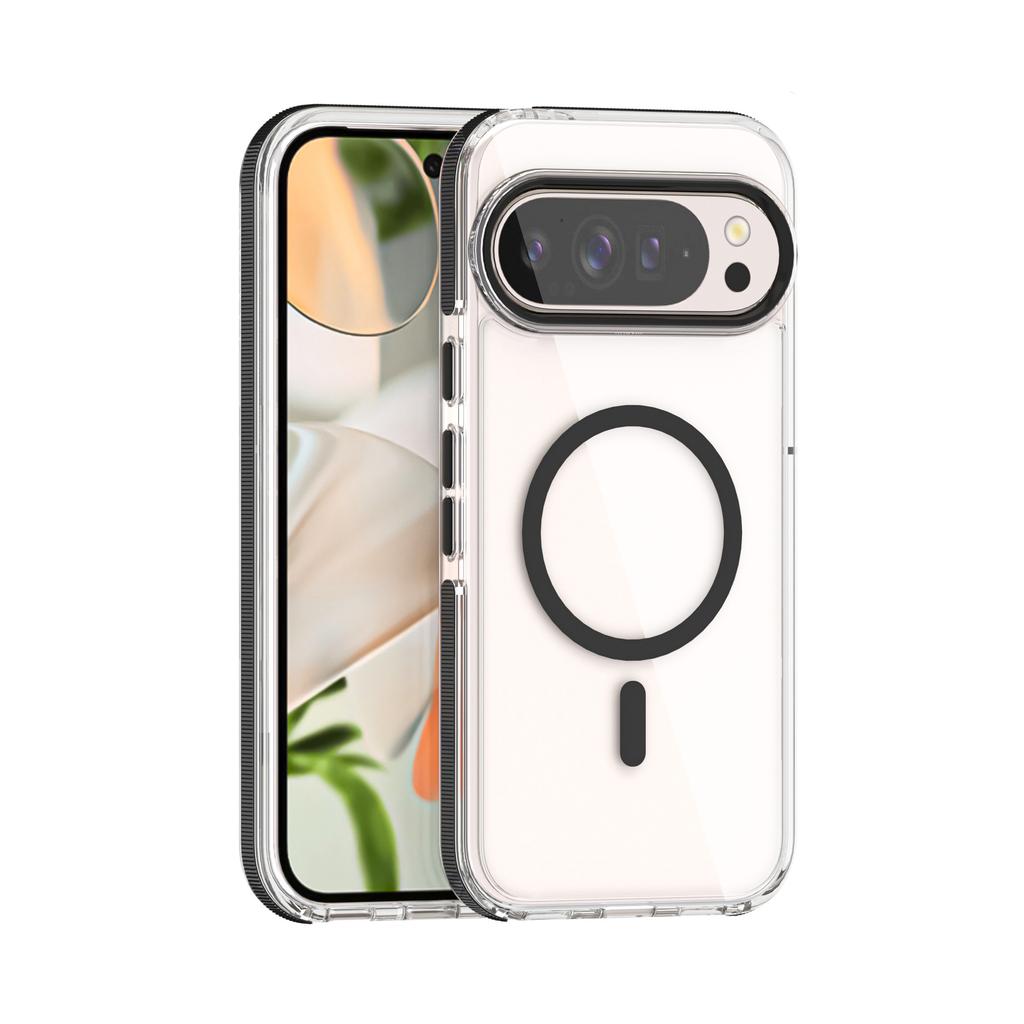Applicable to Google Pixel 11/11Pro XL mobile phone case acrylic magnetic anti-drop transparent