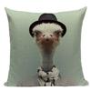 Cute Cartoon Animals Koala Panda Bear Polyester Sofa Home Pillows Cover Decorative Cushion Cover Almofadas Pillowcase