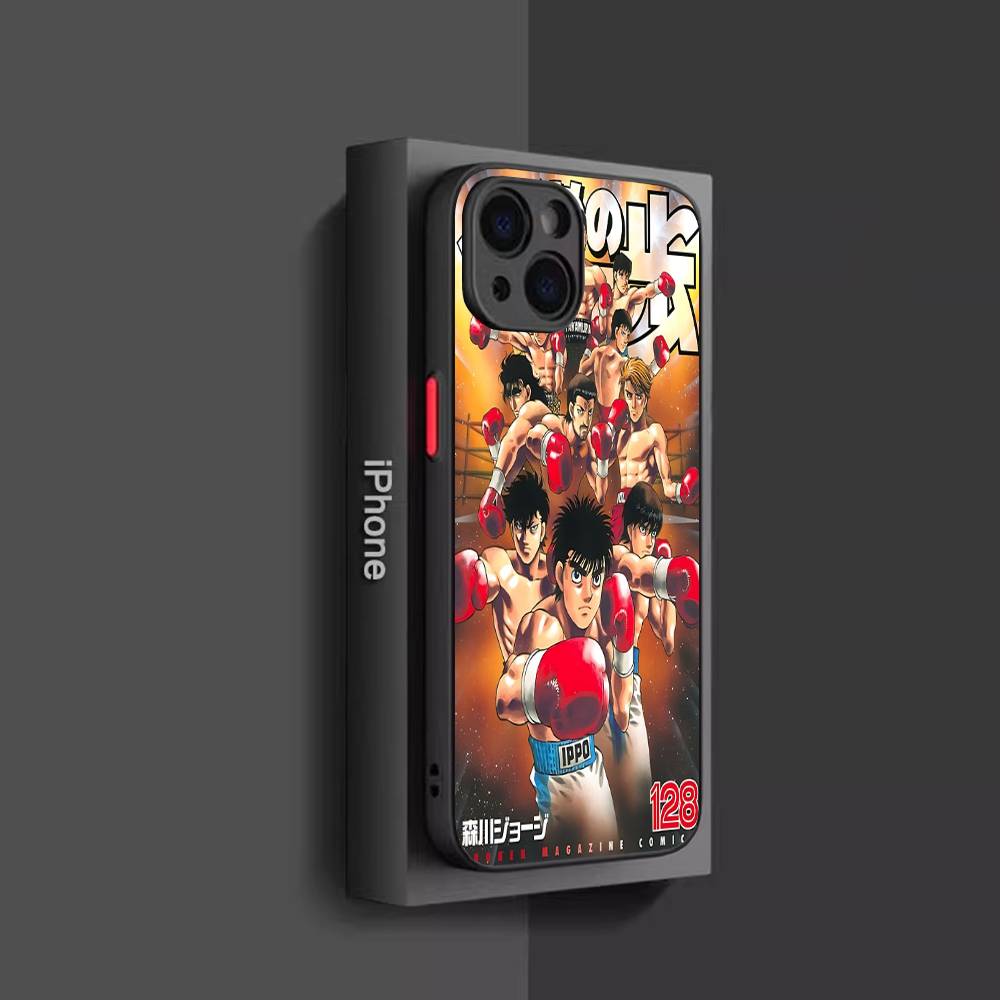 Anime H-Hajime N-No I-Ippo Phone Case For IPhone 16e 16 15 14 13 12 11 Pro Max X XS Max Plus Matte Clear