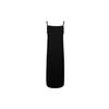 Nike Sleeveless Dresses Women's Black Boat Neck Thin Long CJ3751-010