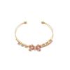 Exquisite French Butterfly Zircon Bracelet - Ultra-Sparkling Double Layer, Elegant & Light Luxury Women's Jewelry