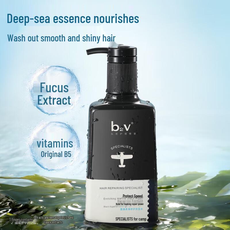b2v Black Algae Smooth Repair Shampoo