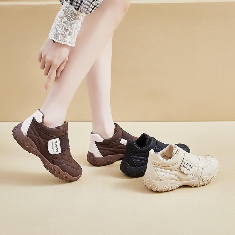 New Dad Shoes Girl, Spring Student Sports Running Casual Beat Thick Sole Increases