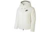 Nike Puffer Jackets Women's White Hooded Thickened Other CJ7579-133
