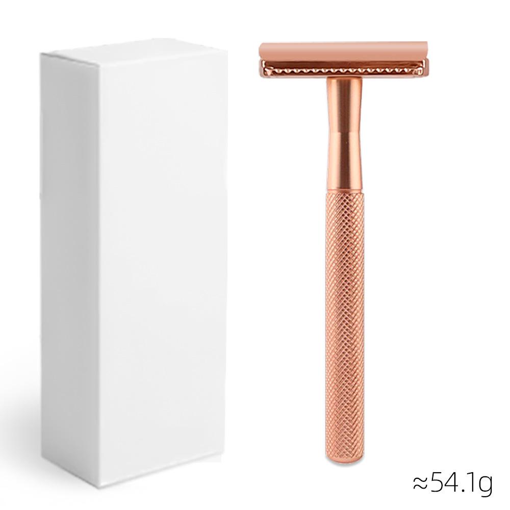 Retro Fully Enclosed Metal Manual Razor - Classic Shaver