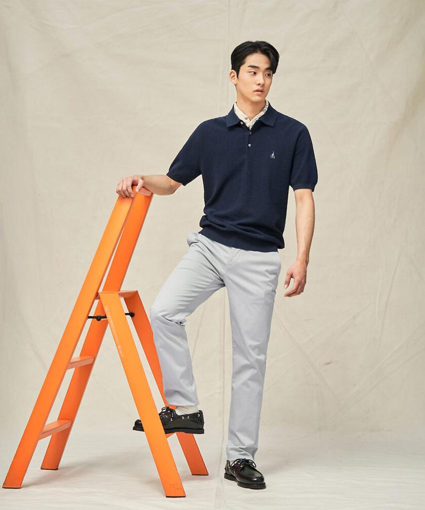 Binpolmen Summer Chino Slim Pants Light Grey (Bc5321E022)