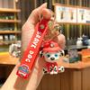 Animated Cute Puppy Ground Marketing Stall Keychain Couple Bag Car Key Chain Small Gift