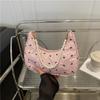 Borsa a Mano Unica con Fiocco Pieghettato Elegante Versatile Borsa a Spalla/Sottobraccio Per Donna