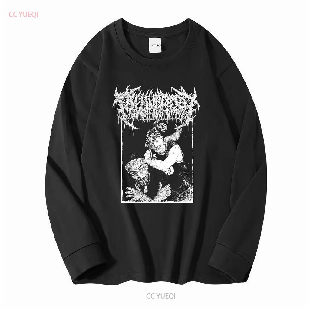 Rare Peelingflesh Black T Shirt S 3XL All style Trudging Bulldoze Thuggery HTF vintage Washed homme Stylish Breathable Slightly