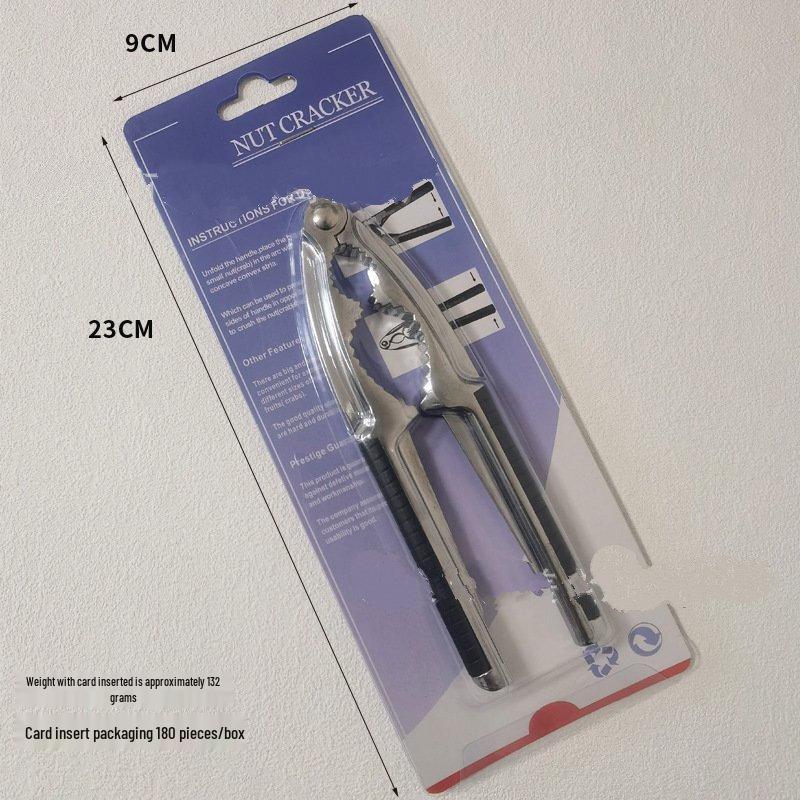 Black Handle Nut Cracker Set