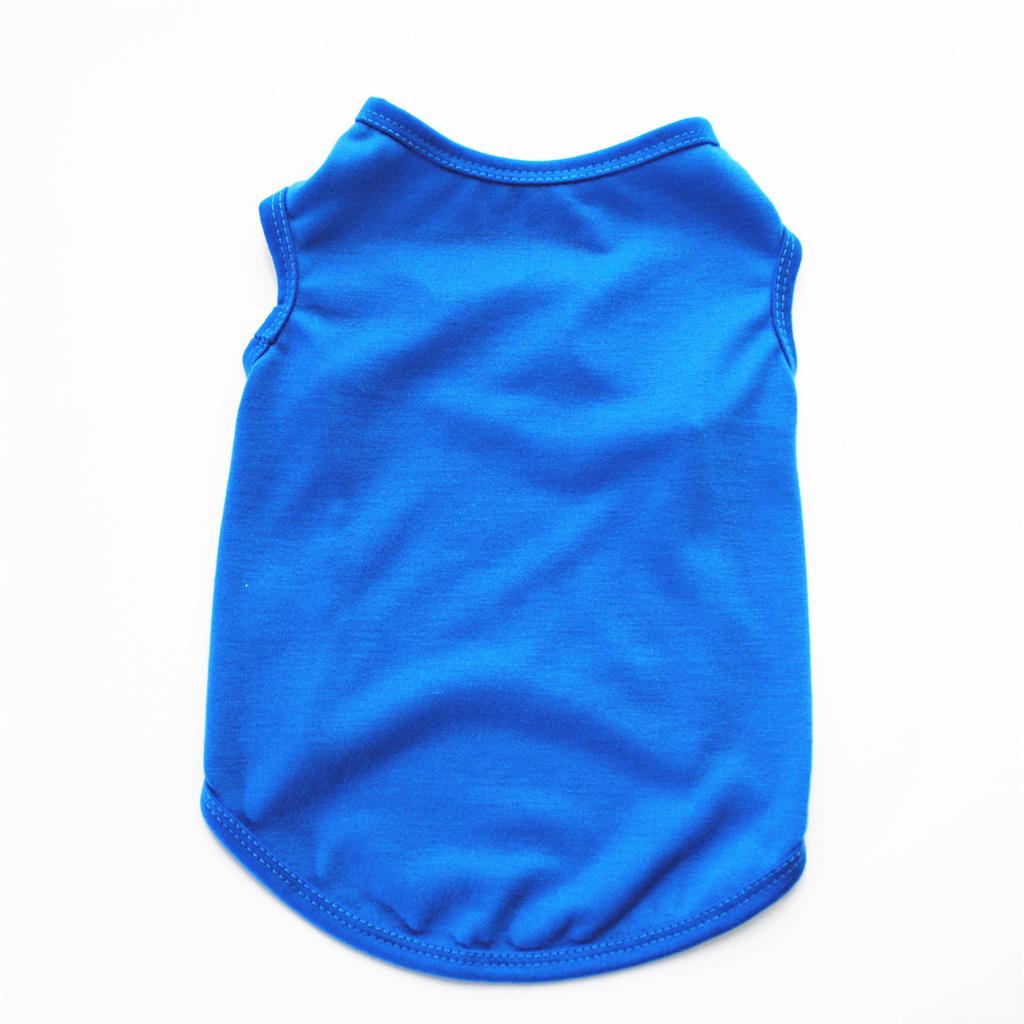 Pet Supplies  Solid Color Dog Vest  Thin Pet Clothes