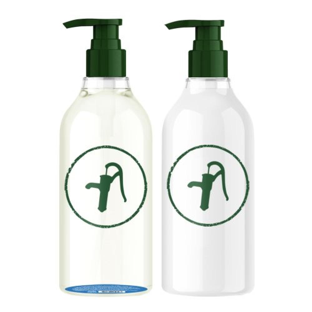 Mucota Green Pump Moisture shampoo+Moisture Treatment FREE