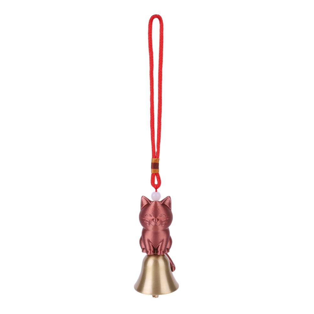 

Outdoor Cat Statue Hanging Memorial Ornaments Metal Cat Windchimes for Outside Yard Home Porch Decorations