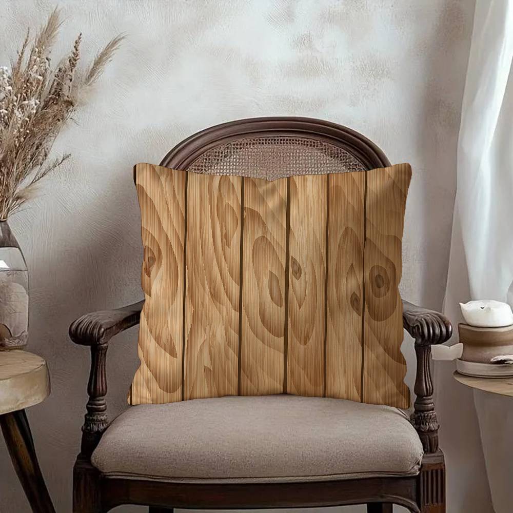 Beautiful Wood Cushion Cover Car Throw Pillow Case For Sofa Car Christmas Gift Xcm Xcm