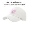 Fashion Butterfly Baseball Caps Women Simple Breathable Solid Sunshade Cap Women Outdoor Adjustable Fashion Sunscreen Hat